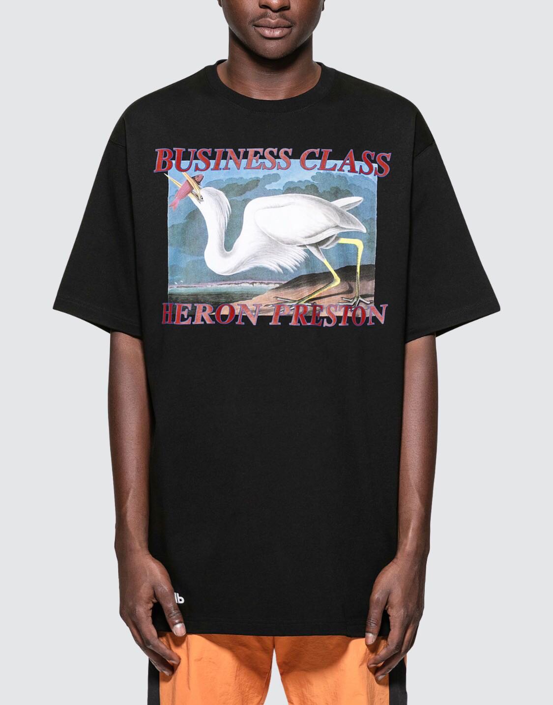 Size L] Heron Preston Business Class Tee, Men's Fashion, Tops