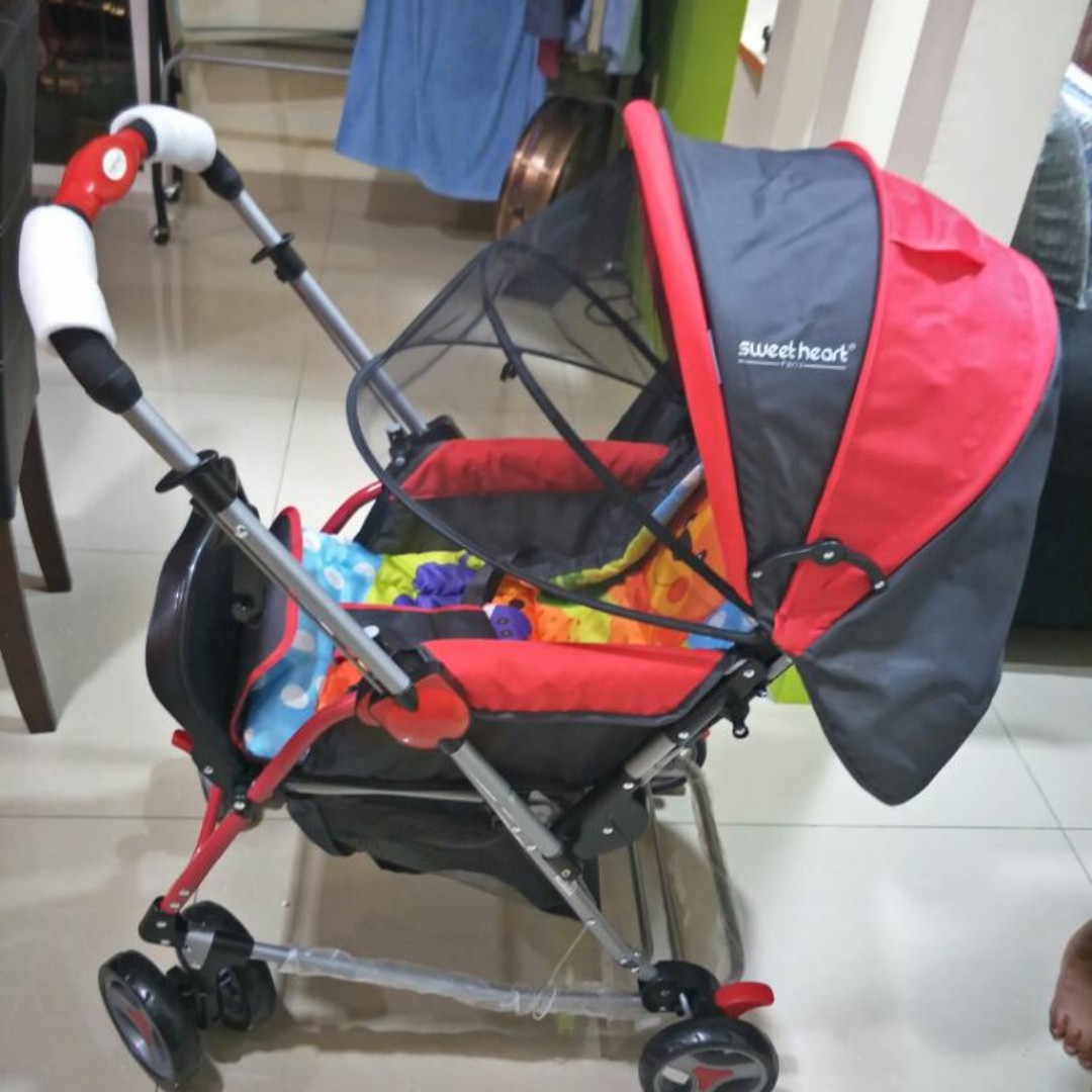 Sweet heart paris aluminium deals 2 in 1 stroller