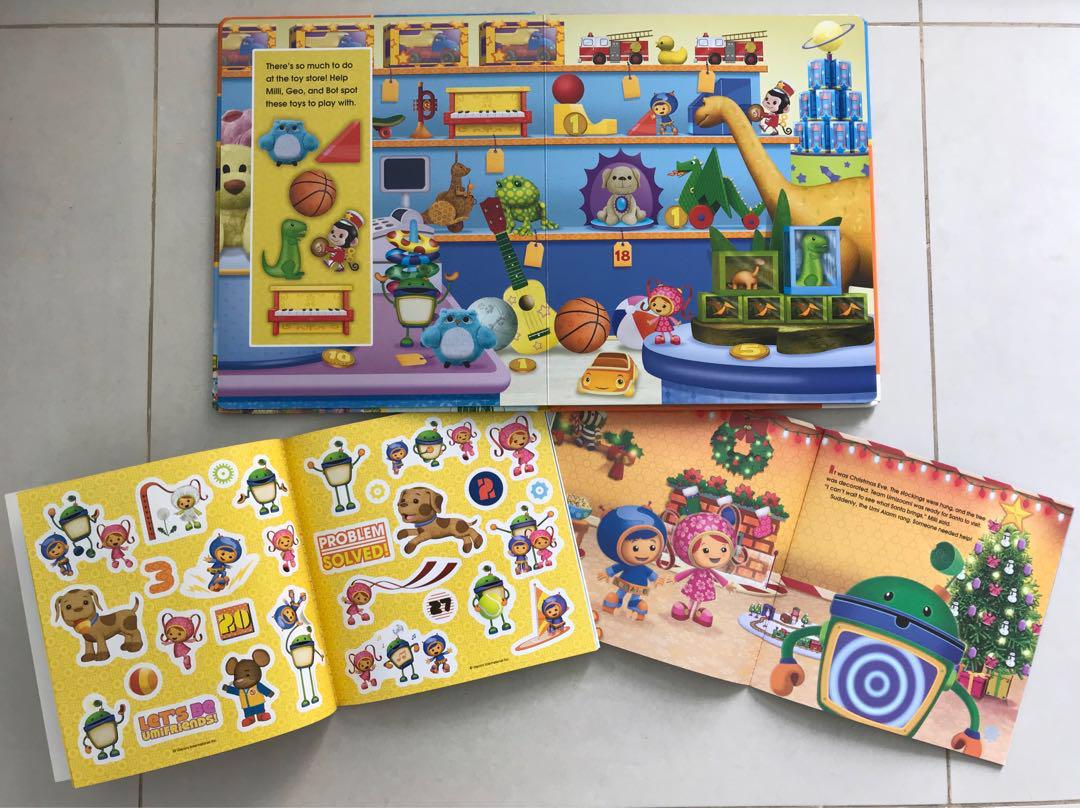 Team Umizoomi books x3, Hobbies & Toys, Books & Magazines, Children's ...