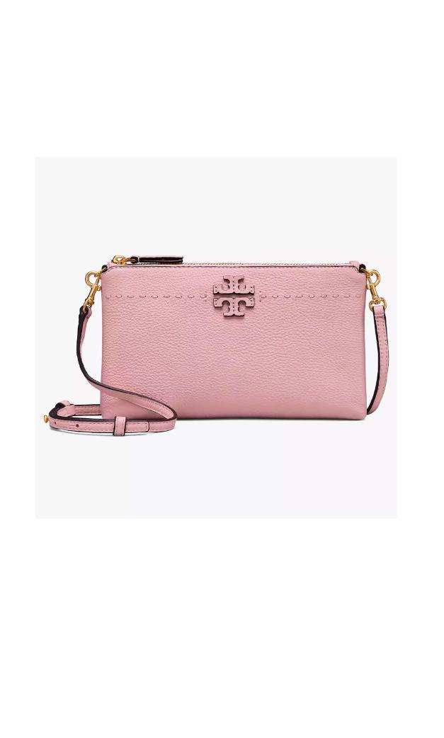 tory burch top zip crossbody
