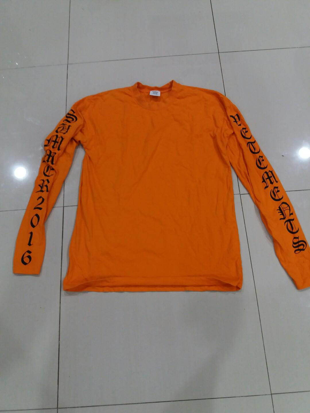 Vetements Summer 2016 Men S Fashion Clothes On Carousell Vetements will show during 2016 paris couture week: vetements summer 2016