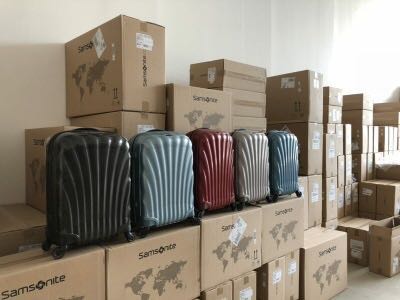 clearance samsonite luggage