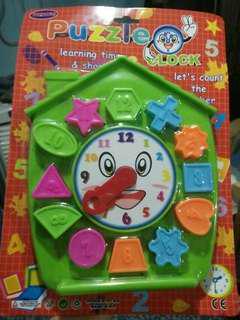 Educational toy clock