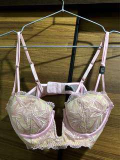 Peach John Pink Lace Bra