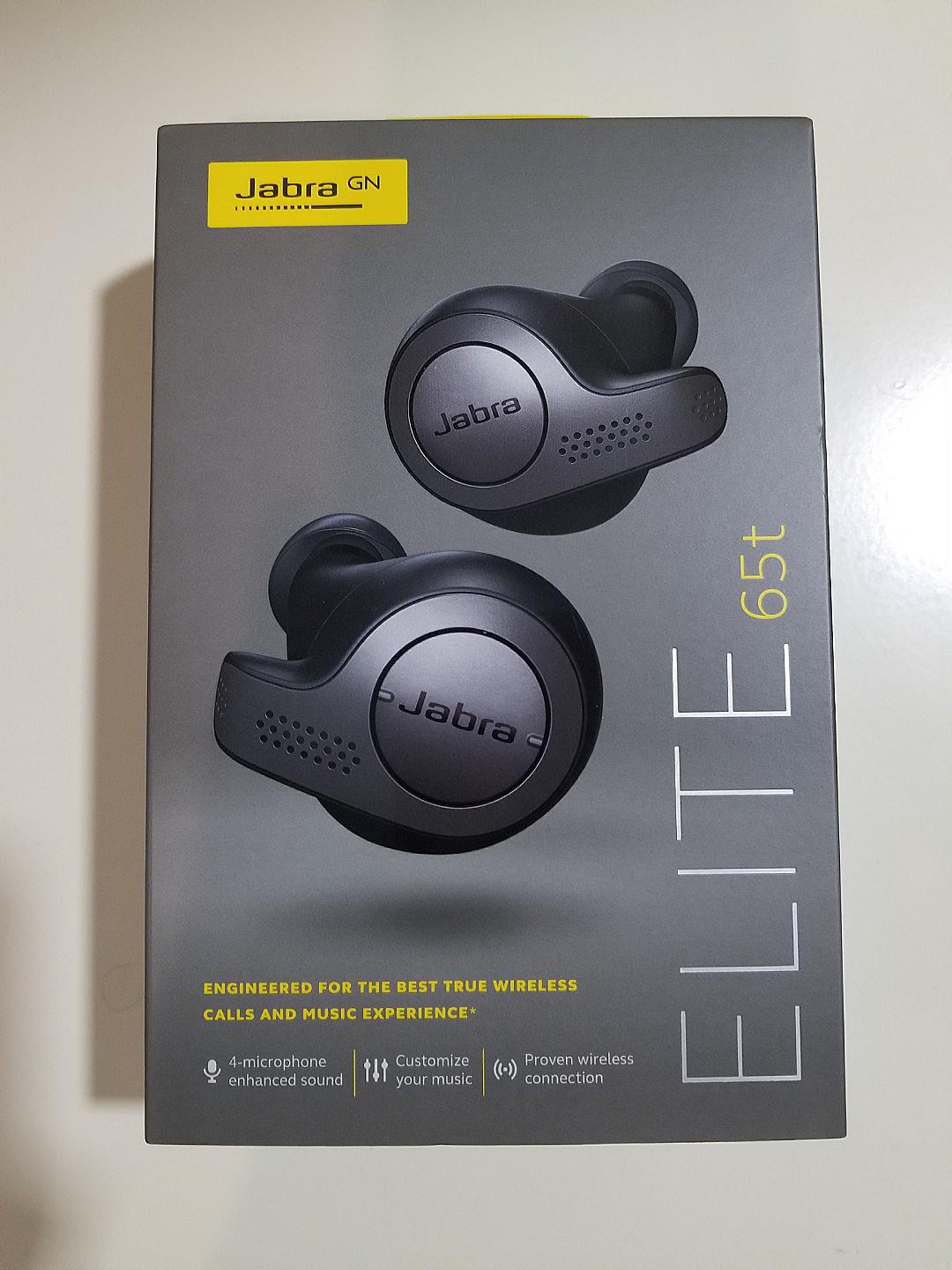 一個禮拜前買! 全新Jabra Elite 65t 平放真無線藍牙耳機, 音響器材