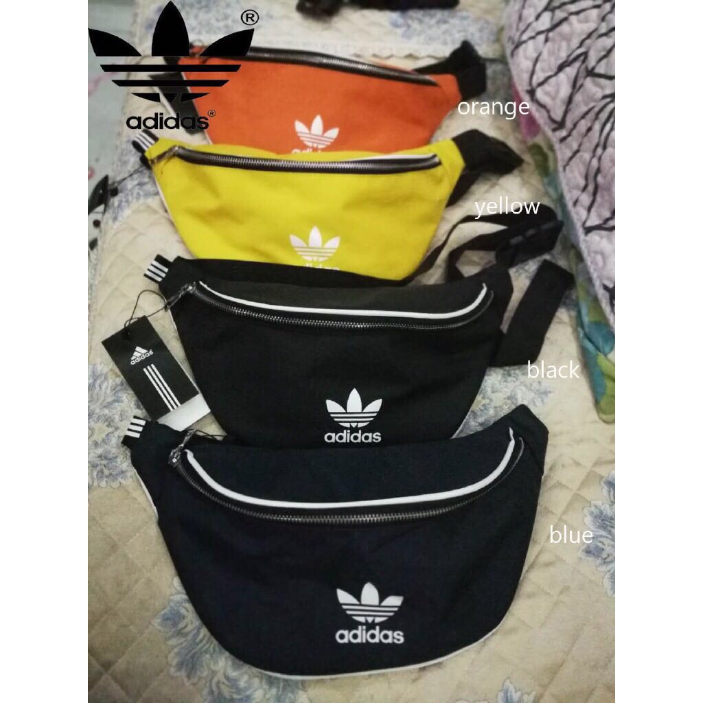 adidas orange fanny pack