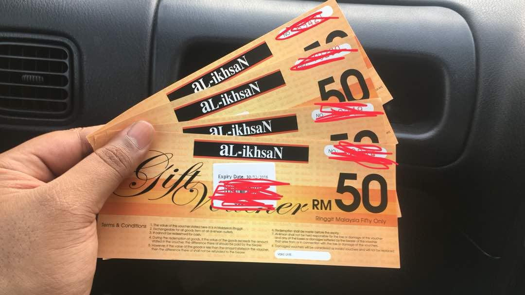 Al Ikhsan Voucher, Tickets u0026 Vouchers, Gift Cards u0026 Vouchers on 