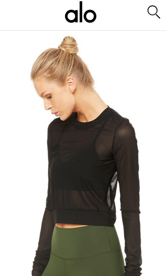 alo amuse long sleeve top