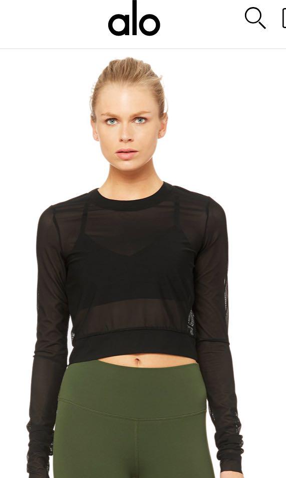 Alo amuse long sleeve top discount