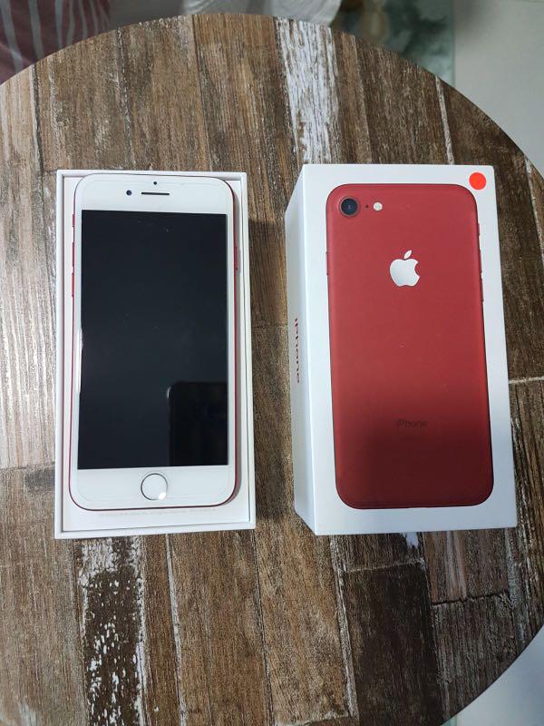 Apple Iphone 7 Red Limited Edition 128gb Mobile Phones Tablets Iphone Iphone 7 Series On Carousell