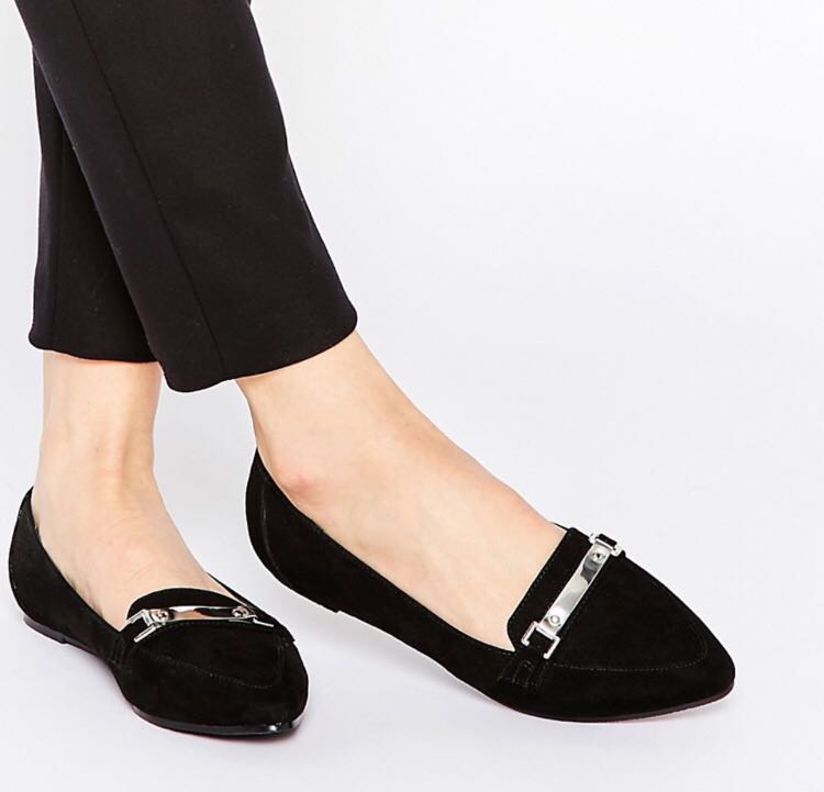 ASOS make a hit pointed loafers, Women's Fashion, Footwear, Flats on ...