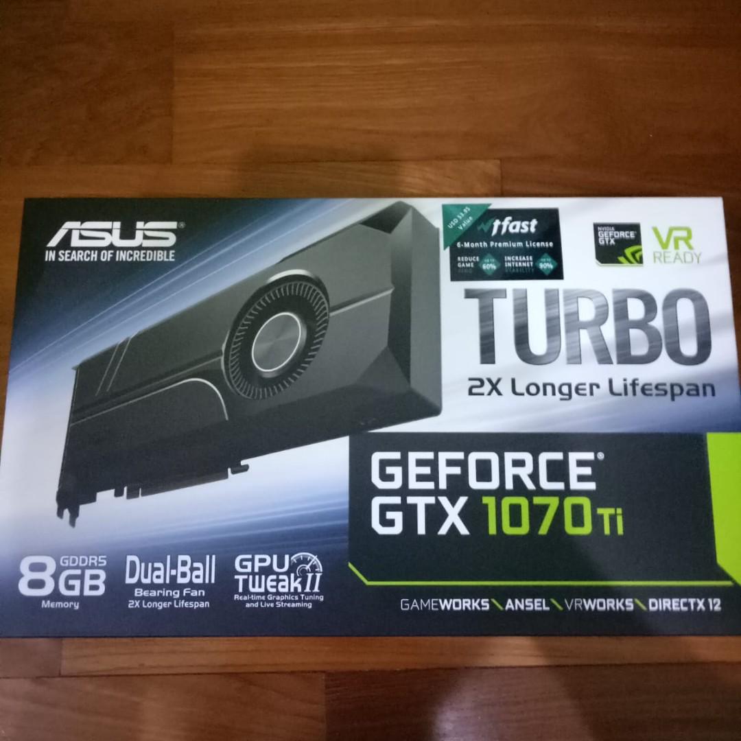 Asus new arrivals 1070ti turbo