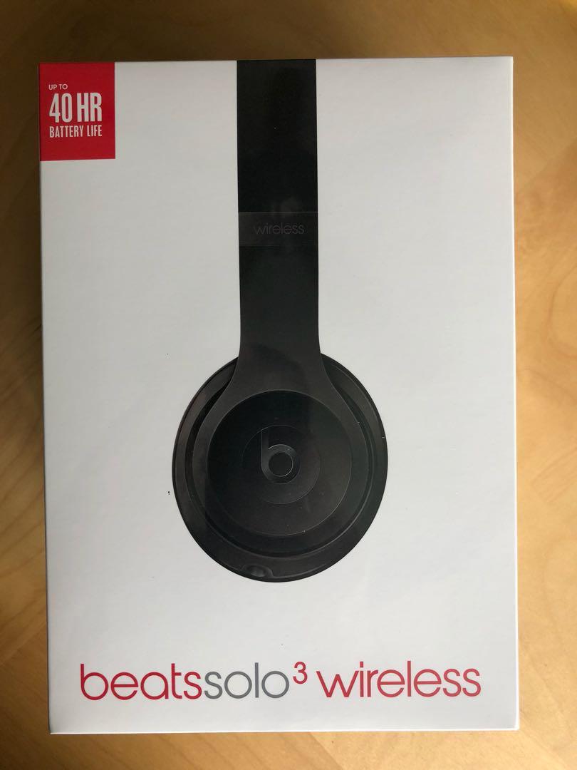 Beats Solo 3 Wireless Matt Black Electronics Audio On Carousell