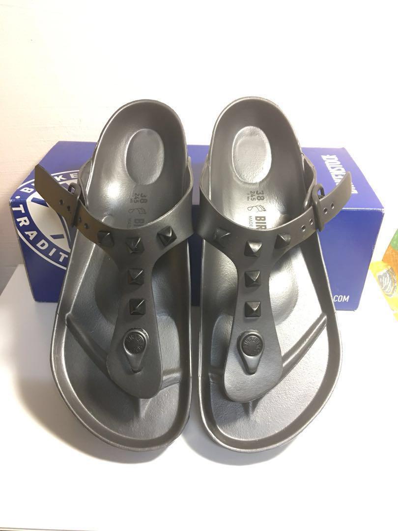 Gizeh eva studded cheap anthracite