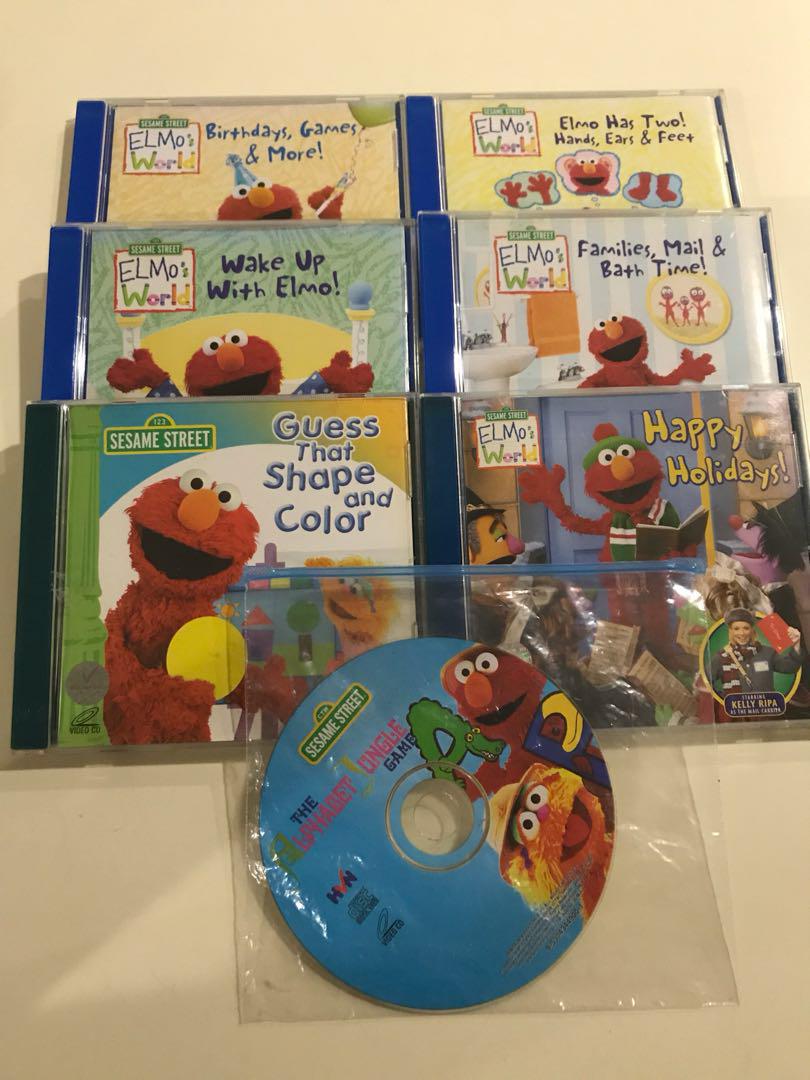 Blessing Sesame Street Elmo Vcds Books Stationery Children S