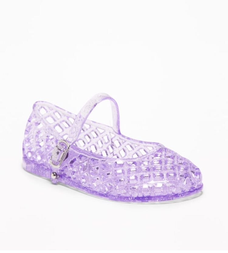 old navy jelly shoes
