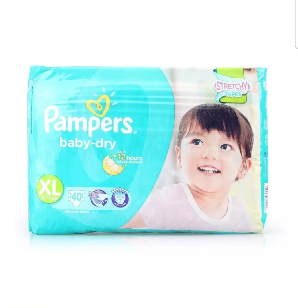 pampers xl tape
