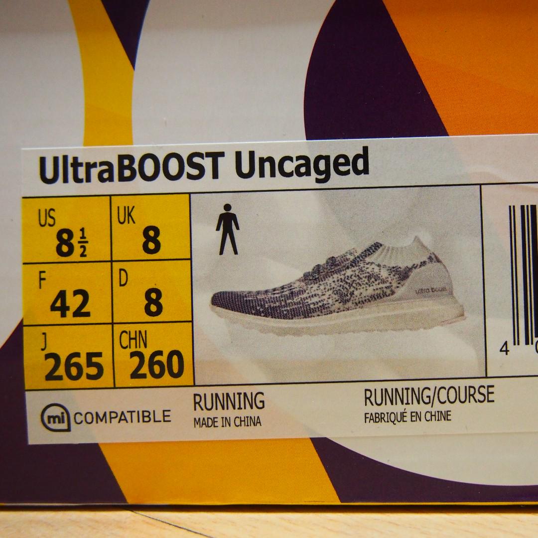 BNIB Adidas Ultra Boost Uncaged M Non Dyed White Oreo (100% Authentic),  Men's Fashion, Footwear, Sneakers on Carousell