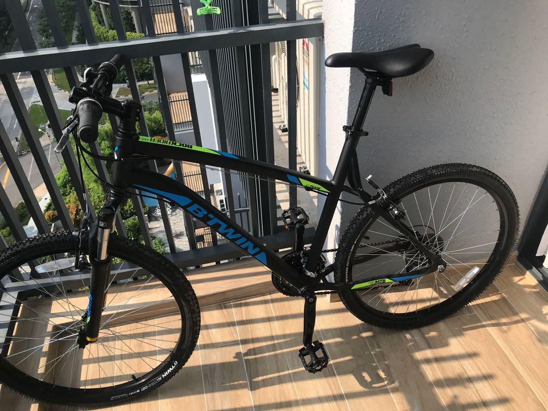 Btwin rockrider 340 black clearance