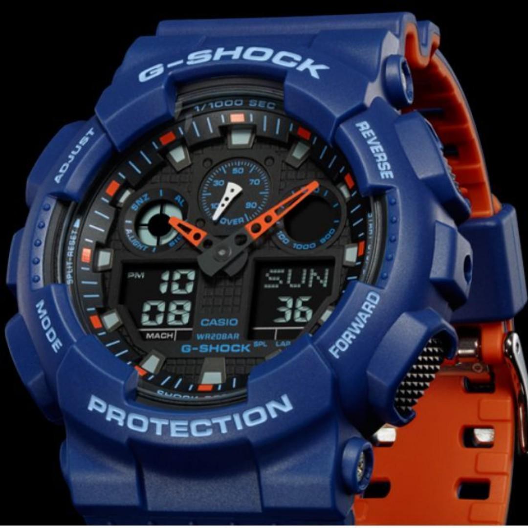 Casio g shock ga 100 l cheap