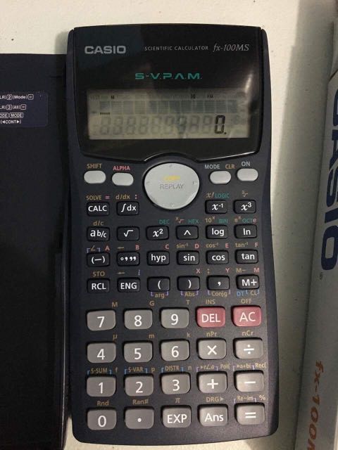 Casio 100ms calculator clearance
