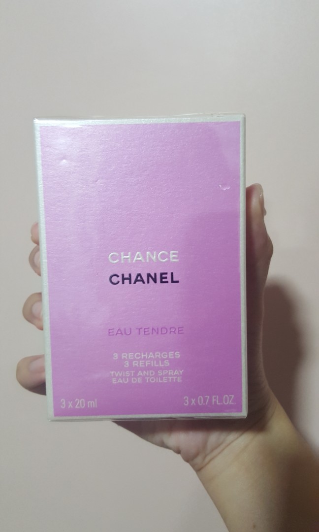 chanel eau tendre refill