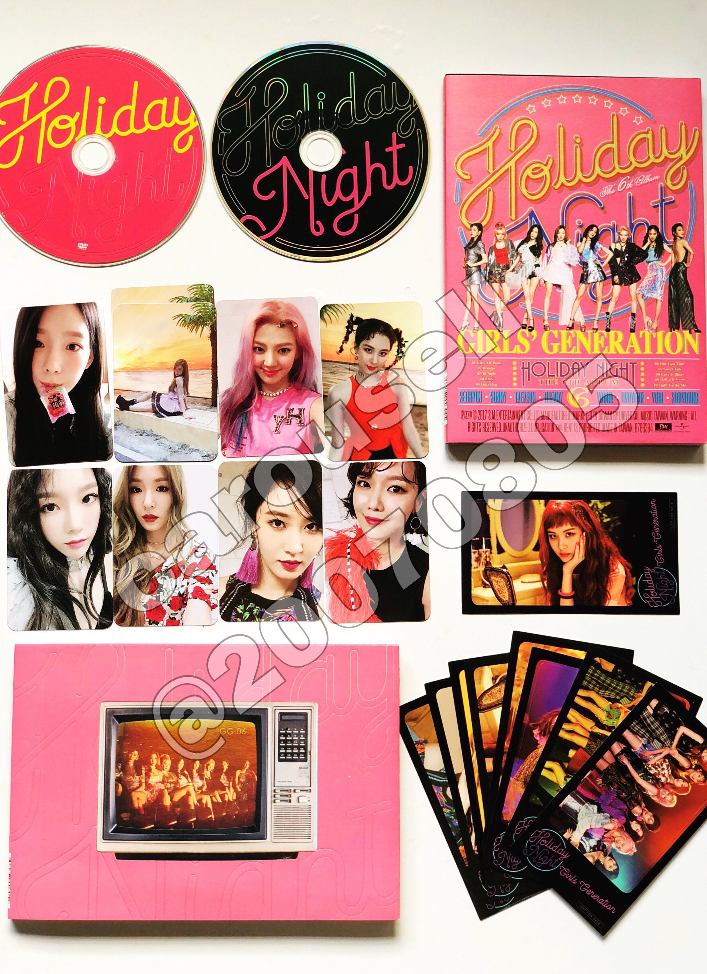 Clearance Snsd Girls Generation Holiday Night Taiwan Album Cd Dvd Entertainment K Wave On Carousell