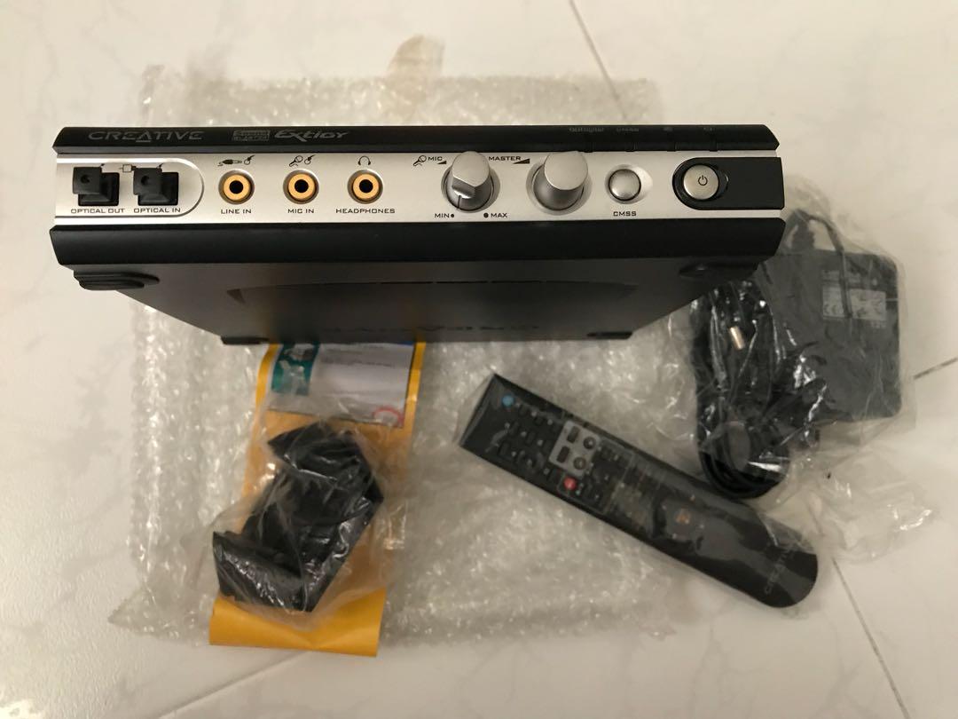 Creative Sound Blaster Extigy, Audio, Soundbars, Speakers & Amplifiers
