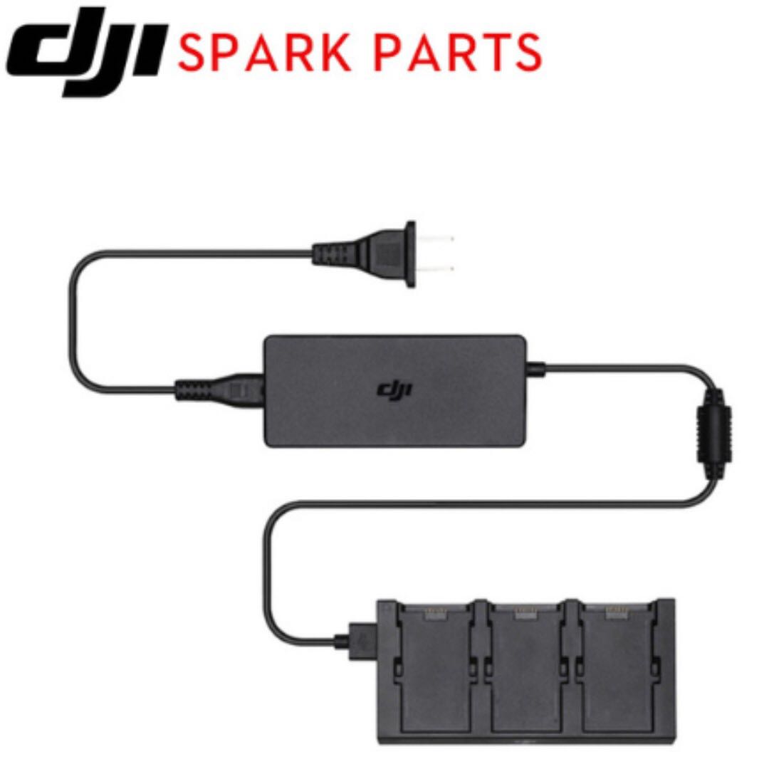 Dji spark battery online and charger combo