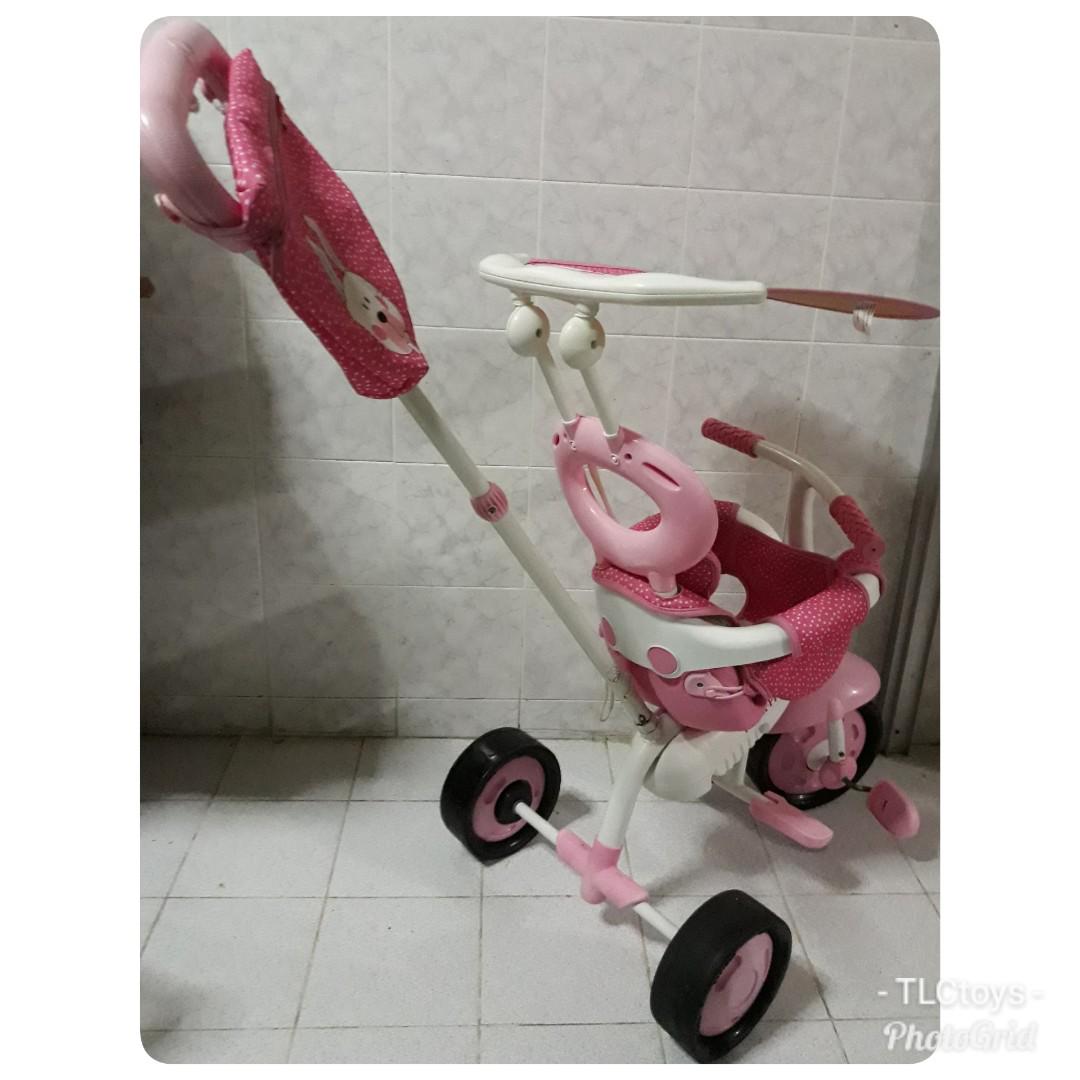 Fisher Price 3 stage Pink Smart Trike