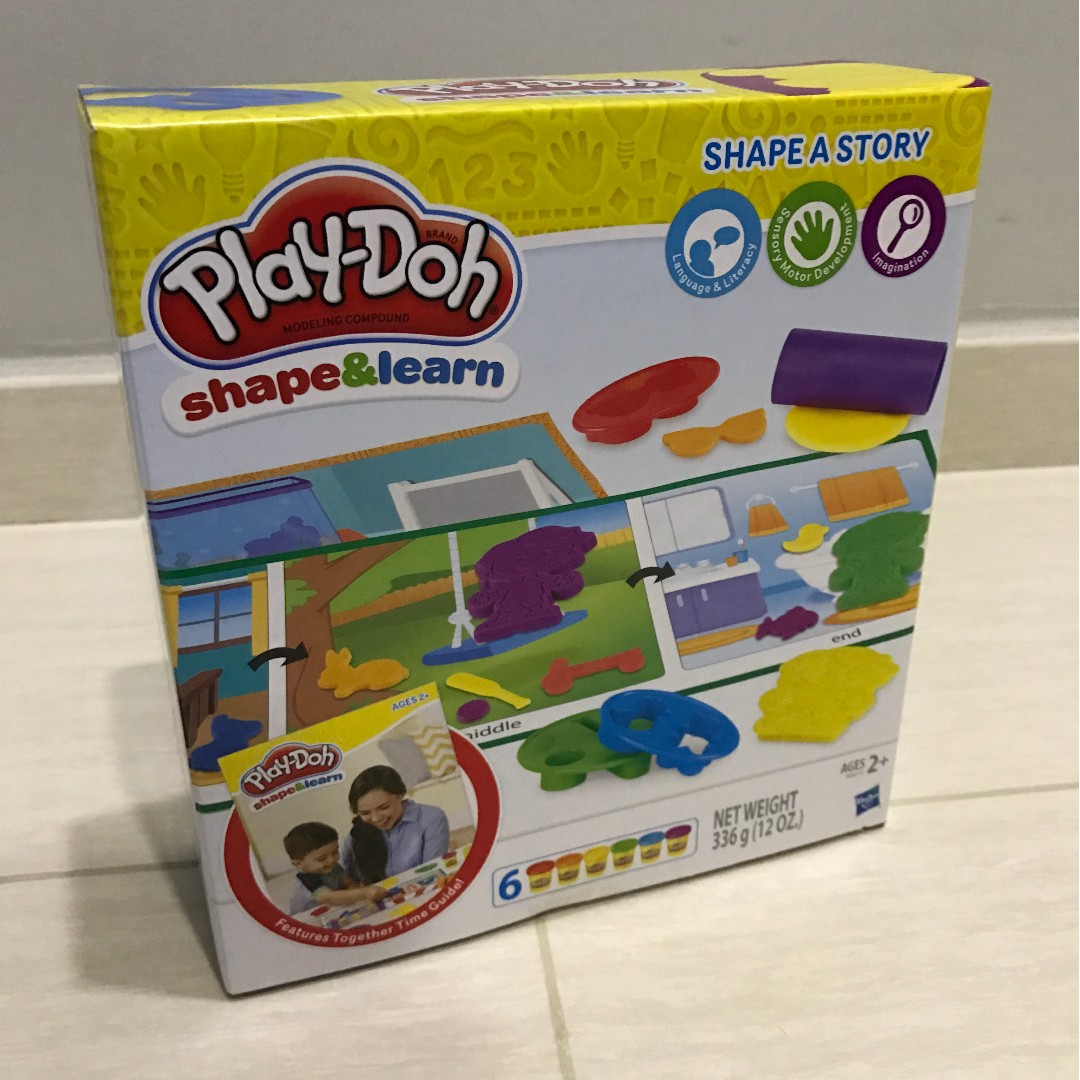 play doh shape & learn