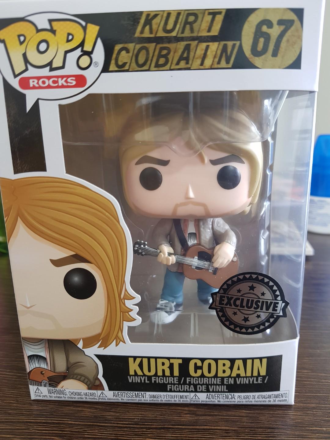 Funko Pop Kurt Cobain Toys Games Bricks Figurines On Carousell