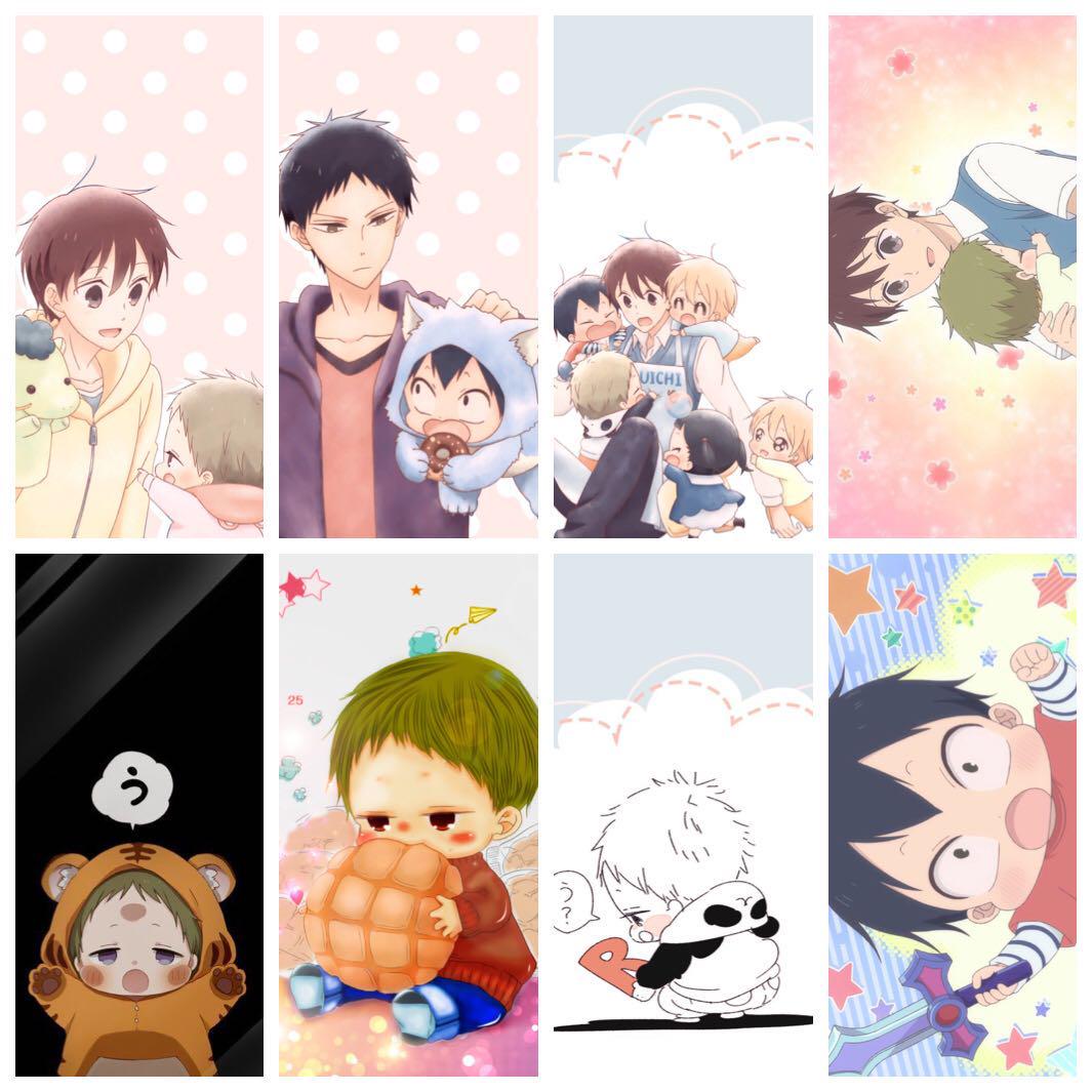 Wallpaper Gakuen Babysitters Phone Covers Cases Bulletin Board Preorders Desktop Wallpaper