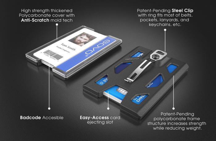 GOVO: The Most Functional and Durable Badge Holder & Wallet ...