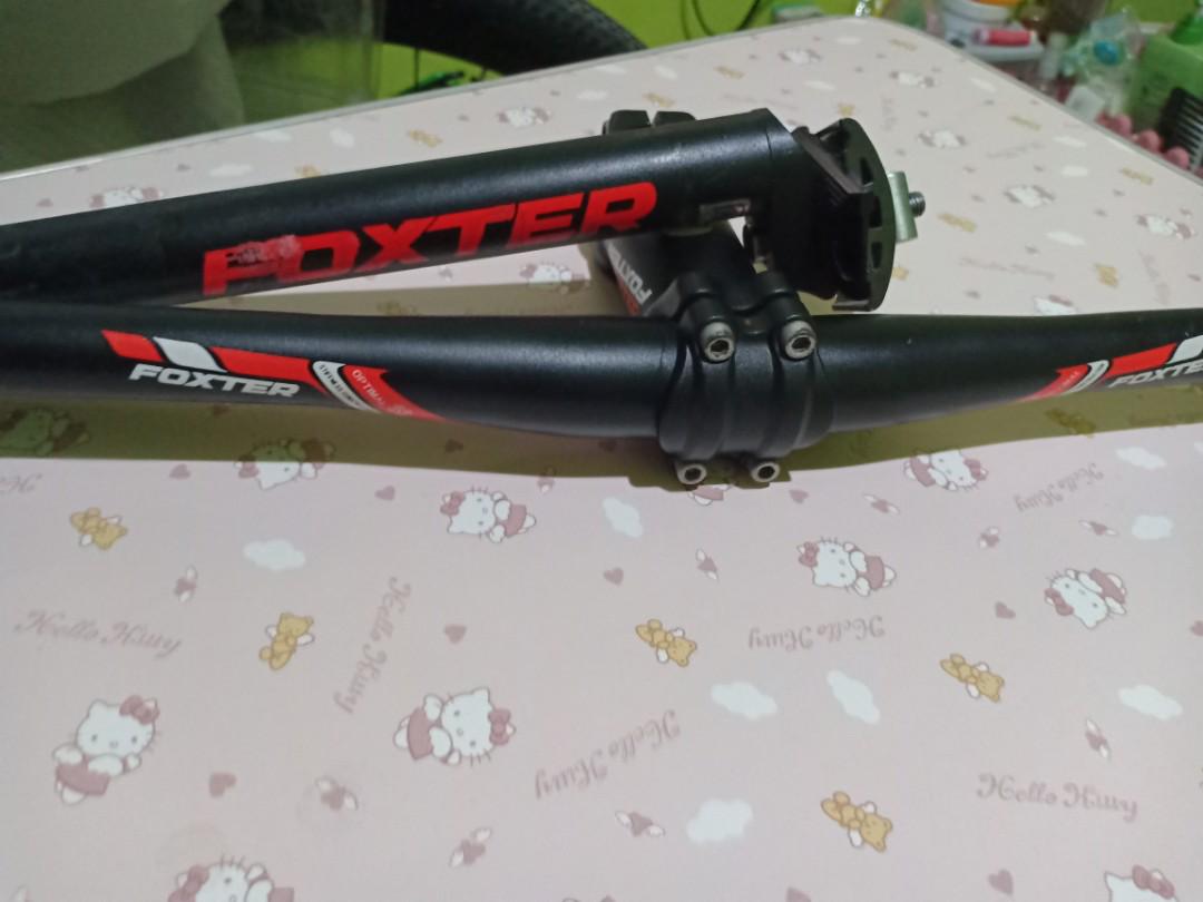 handle bar and seatpost foxter ft301 stock Sports Equipment