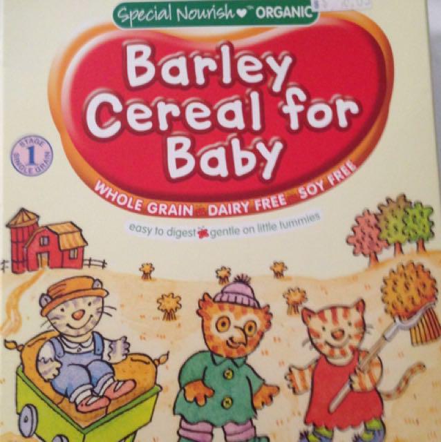 Healthy times barley cereal 2025
