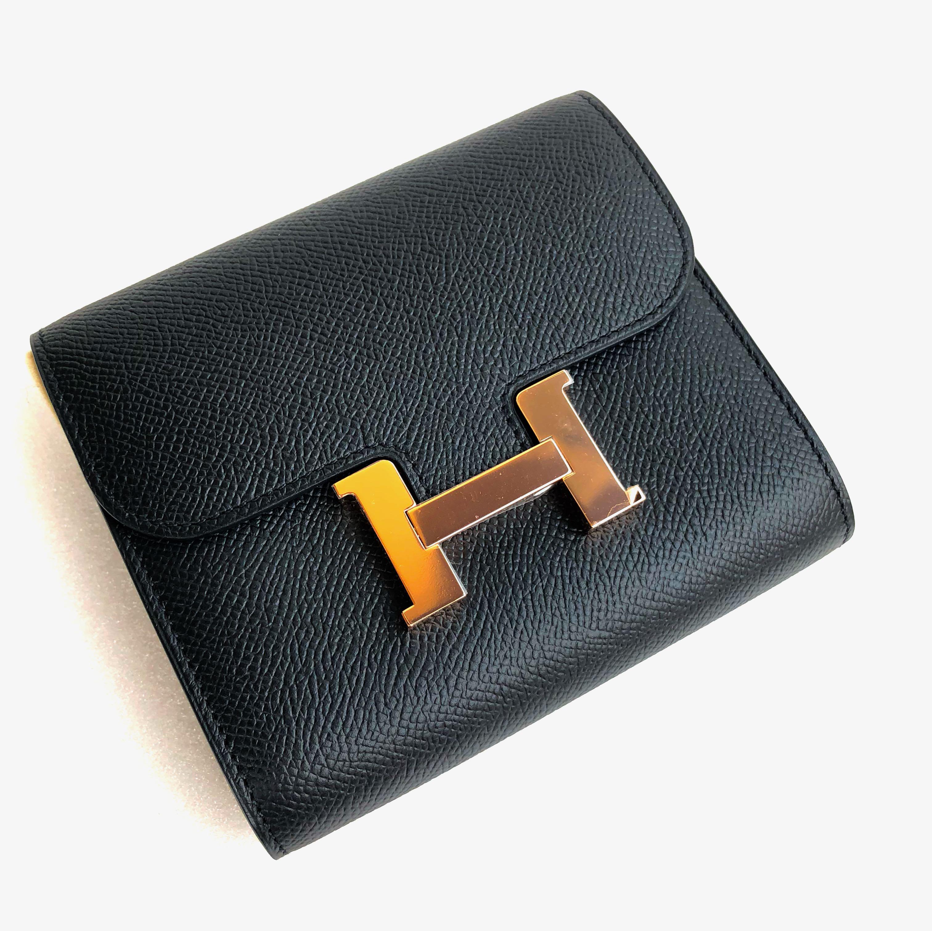 Hermès Tosca Epsom Constance Compact Wallet