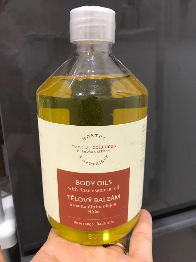 Hortus botanicus & Apothicus- Body Oil with Rose essential oil 500