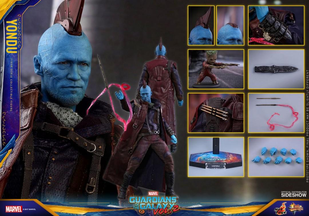 Hot toys yondu deluxe and normal