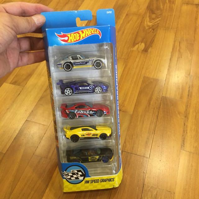 hot wheels speed graphics 5 pack