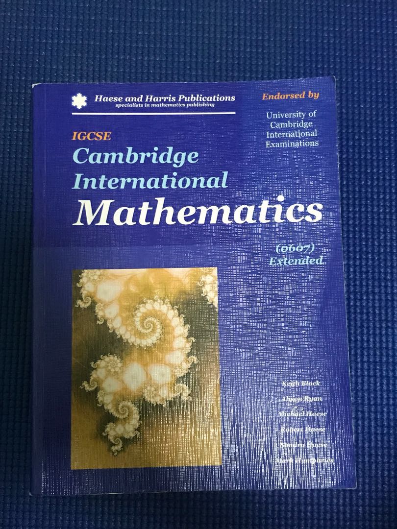 IGCSE Cambridge International Mathematics, Hobbies & Toys, Books ...