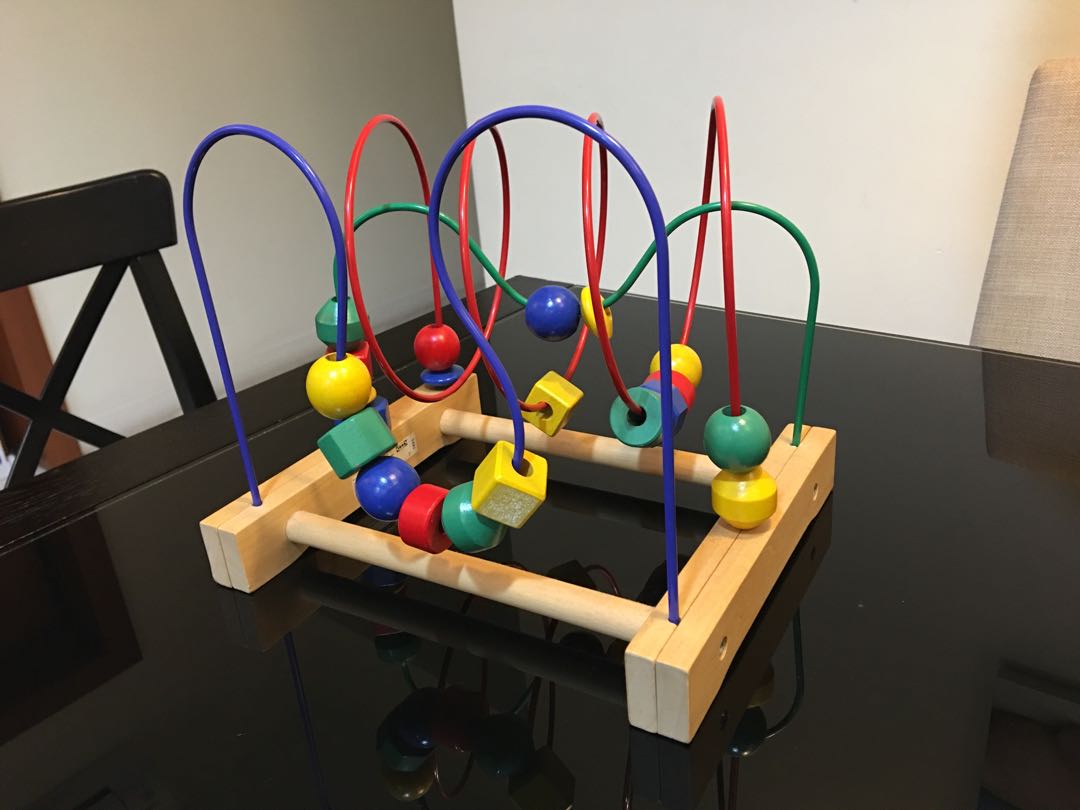 Ikea Wooden Toy Toys Games Bricks Figurines On Carousell