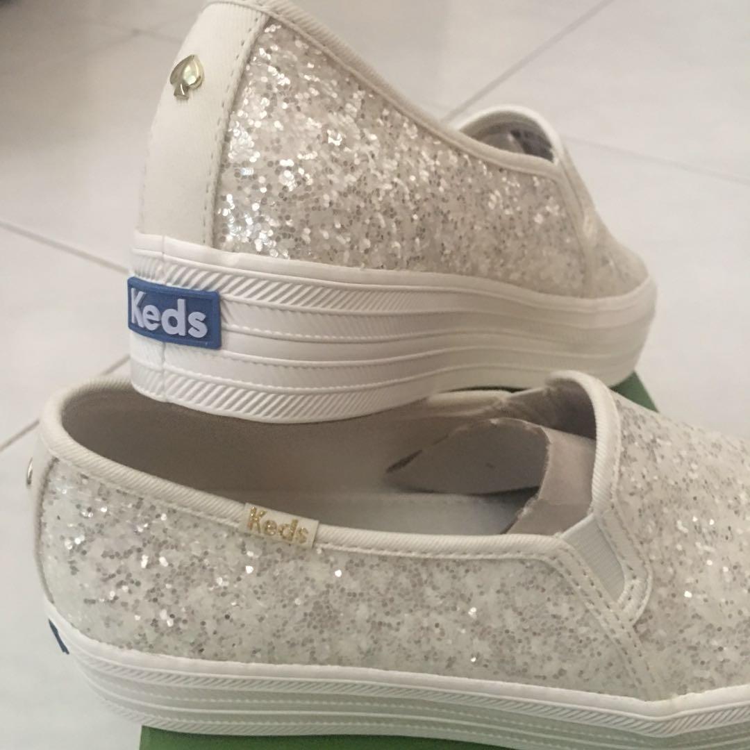 PRELOVED Kate Spade x Keds glitter 