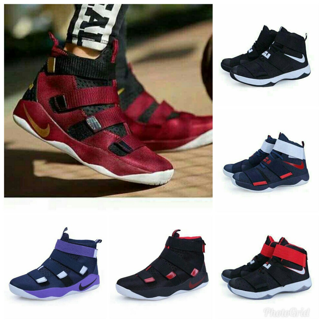 lebron shoes with strap