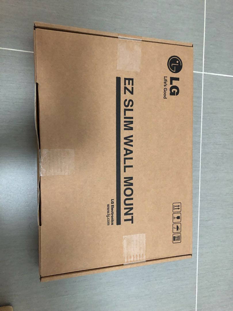 LG TV EZ Slim Wall Mount LSW240B (活動掛牆架), 家庭電器, 電視 & 其他娛樂, 電視組件及配件