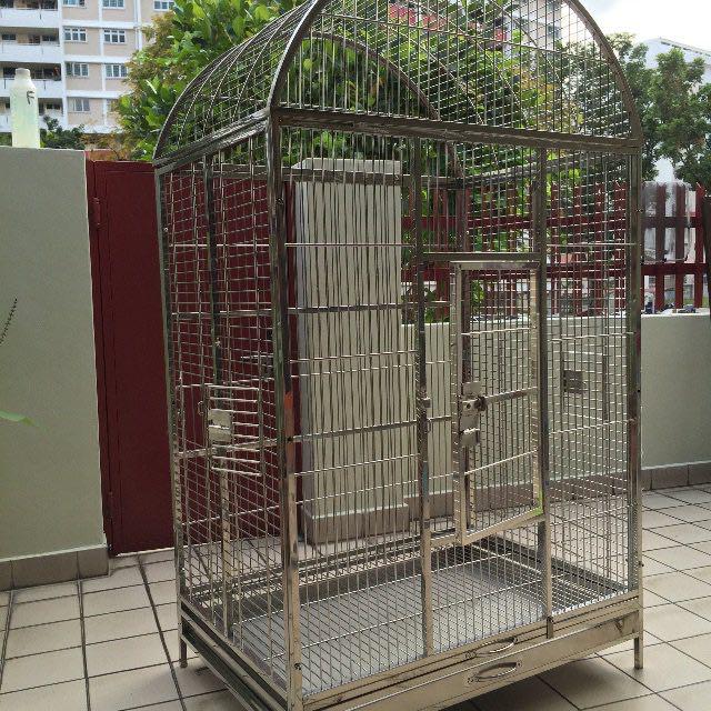Macaw cage, Pet Supplies, Homes & Other Pet Accessories on Carousell