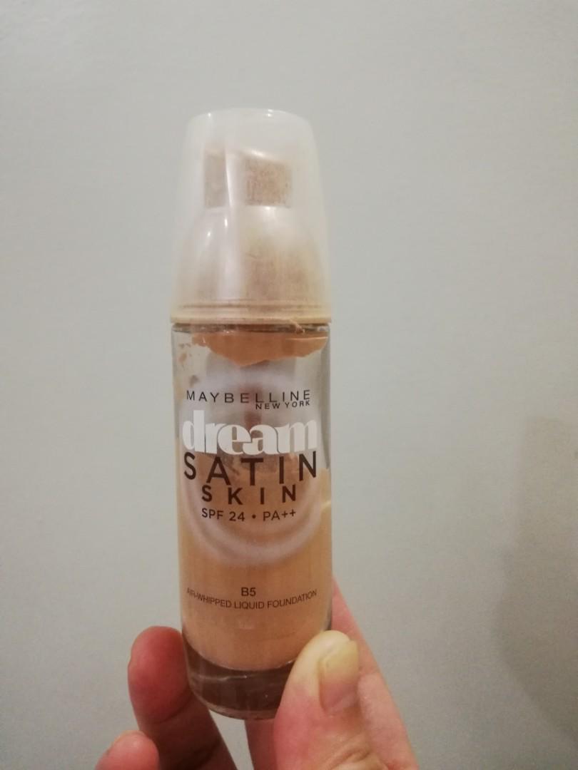 maybelline dream satin foundation b5
