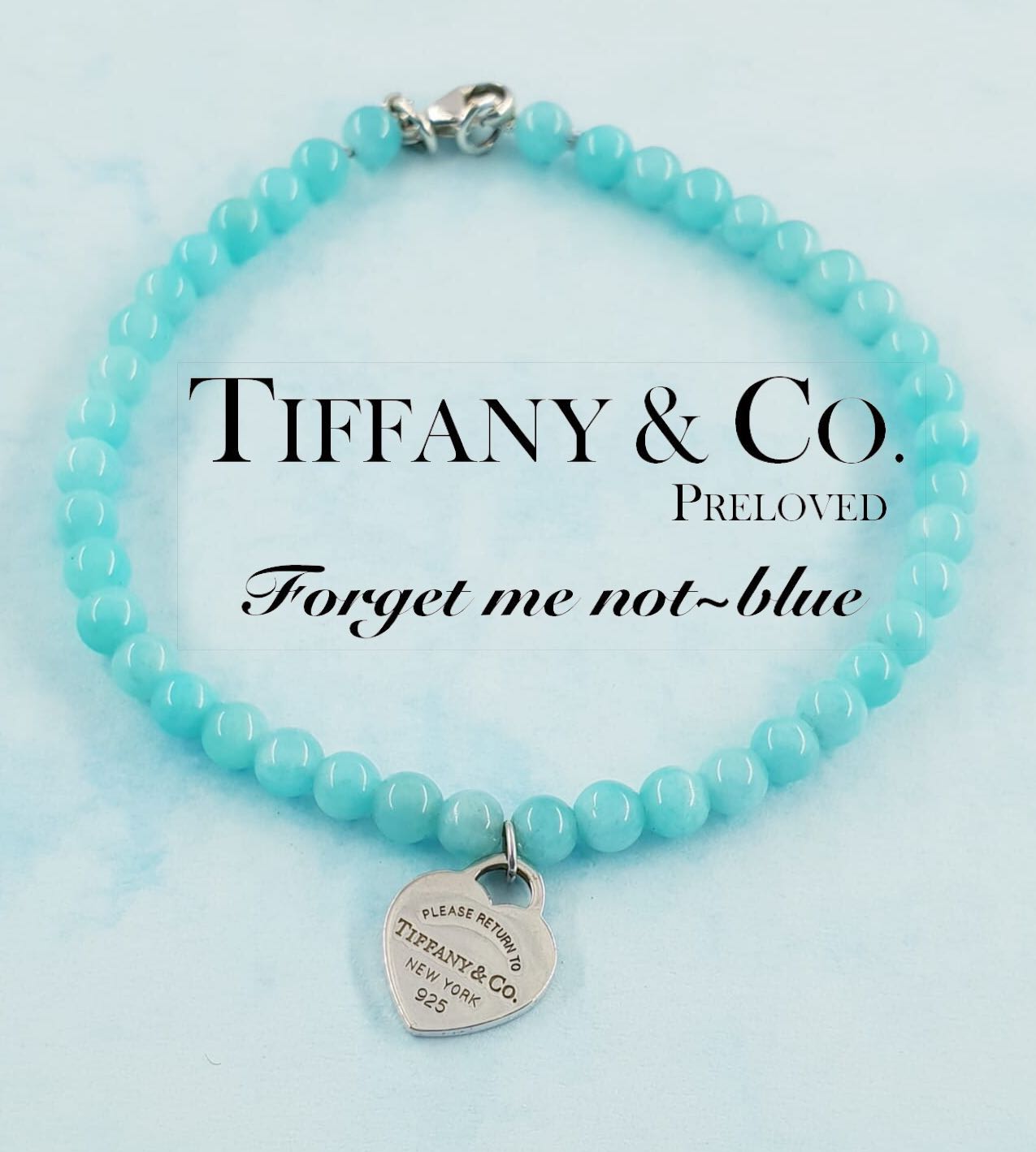 Tiffany Amazonite Bead Bracelet 