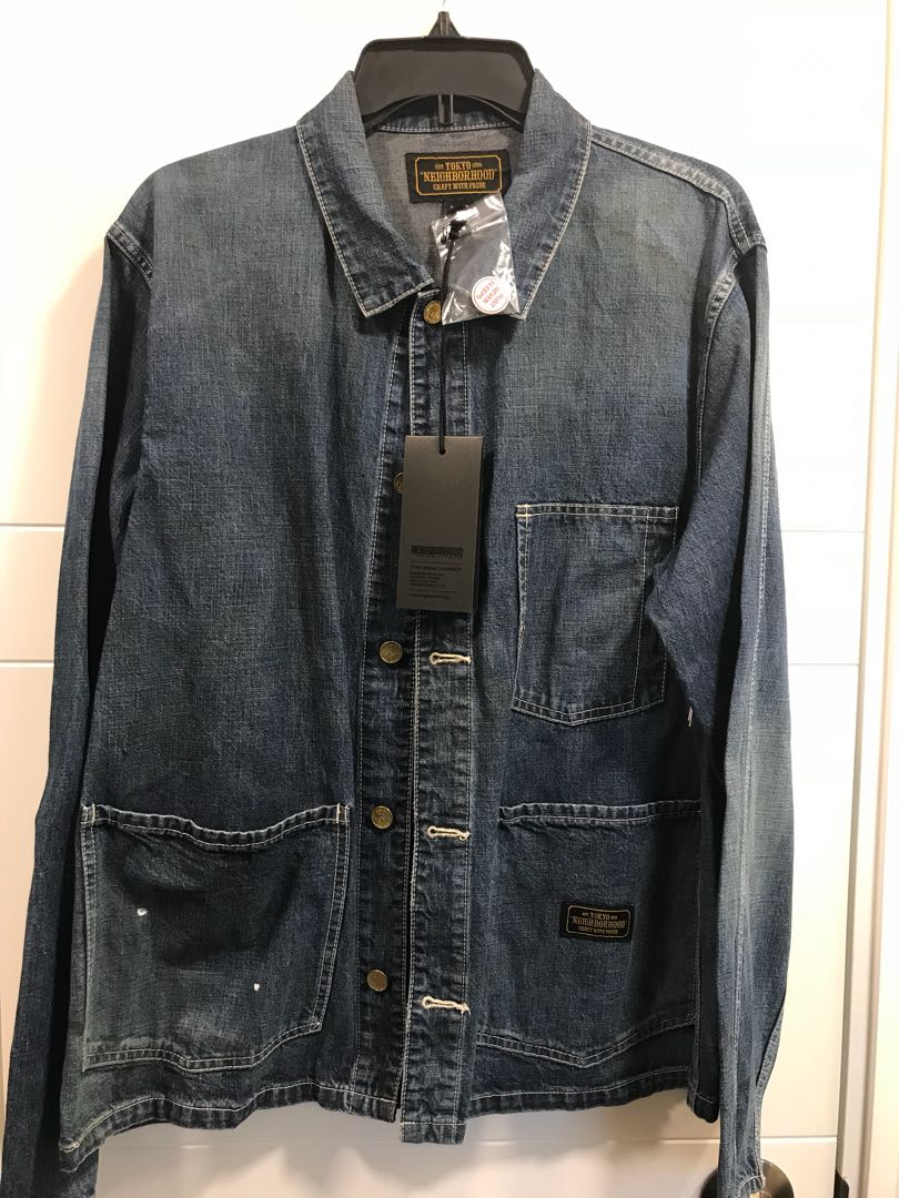 ネイバーフッド WASHED HUSTLAS C-JKT SIZE M-