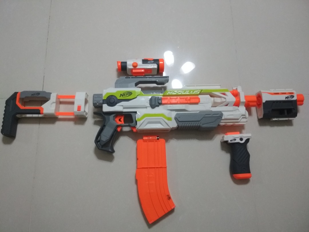 Nerf N Strike Modulus Ecs 10 Toys Games Others On Carousell